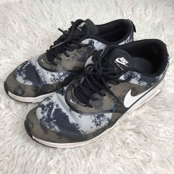 Nike Air Max Thea Camo Paint Strokes Athletic Shoe - Picture 2 of 7